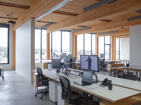 District Office building interior