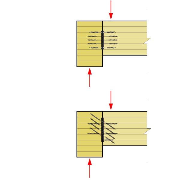 03.A - Beam Connected to Girder with Proprietary Concealed Connector