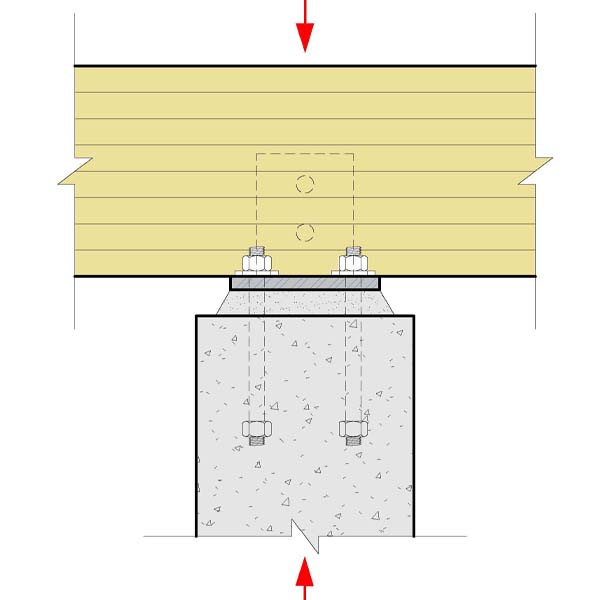 03.D - Beam Bears at Top of Column or Wall