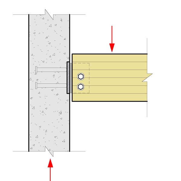 03.D - Beam Supported by Knife Plate