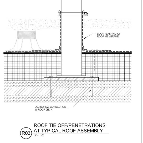 18-4-ROOF-TIE-OFF-PENETRATIONS-AT-TYPICAL-ROOF-ASSEMBLY