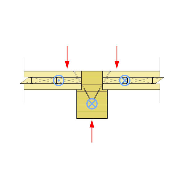 2-2-Panel Bears on Beam at Notch