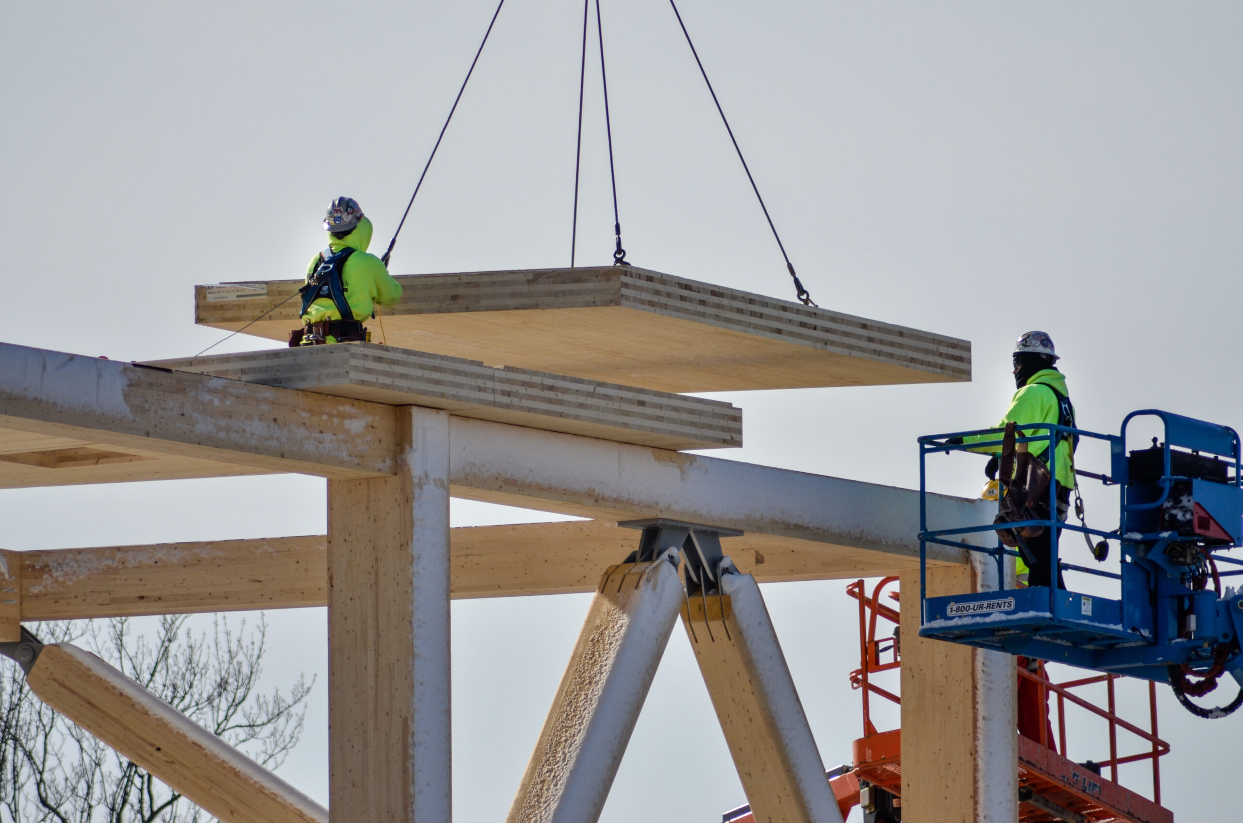 Mass timber installation