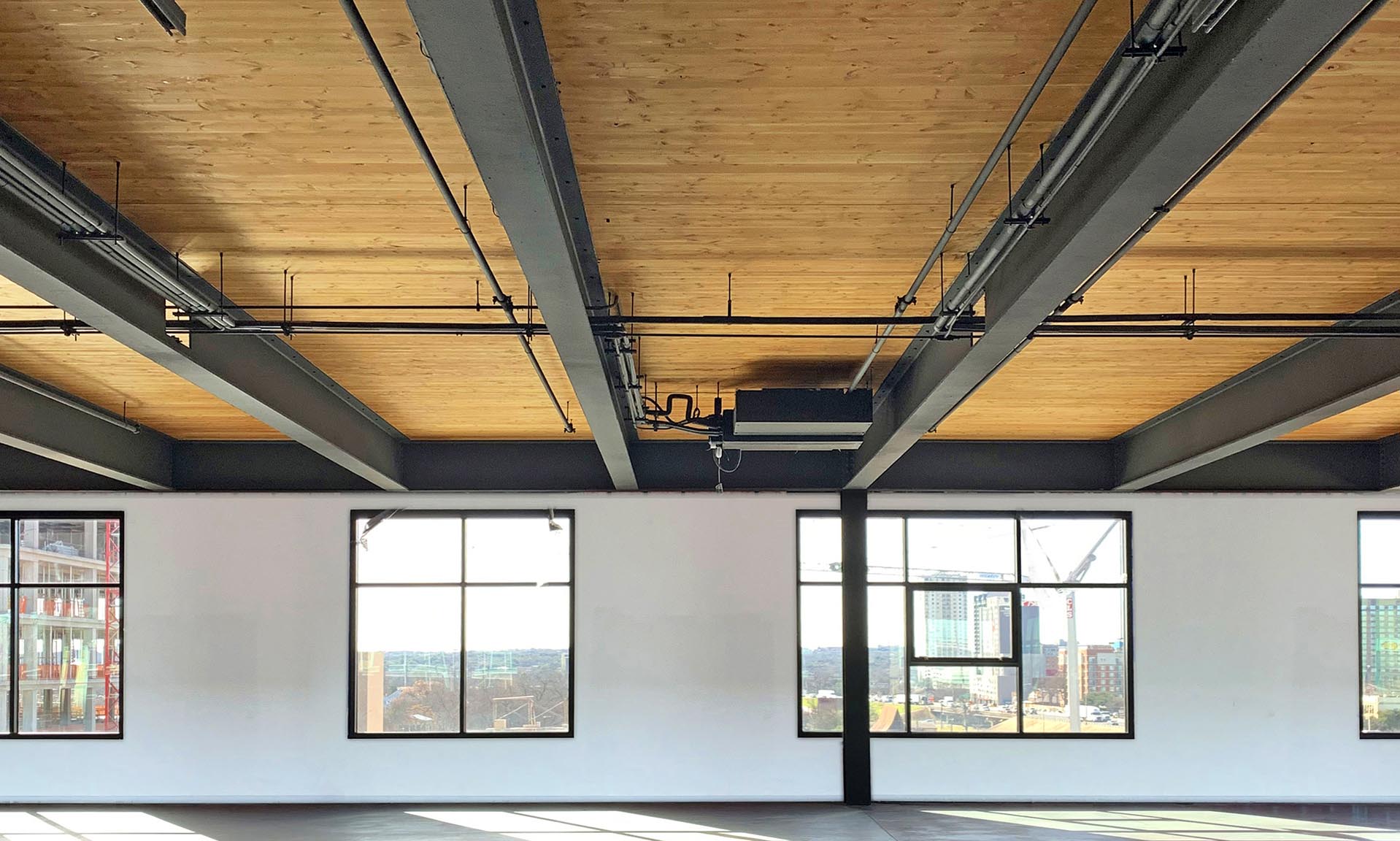 901 East Sixth interior ceiling