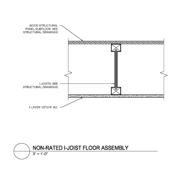 AF02-NonRatedFloorIJoist