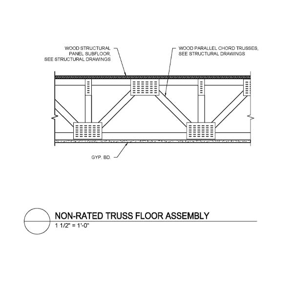 AF03-NonRatedTrussFloor