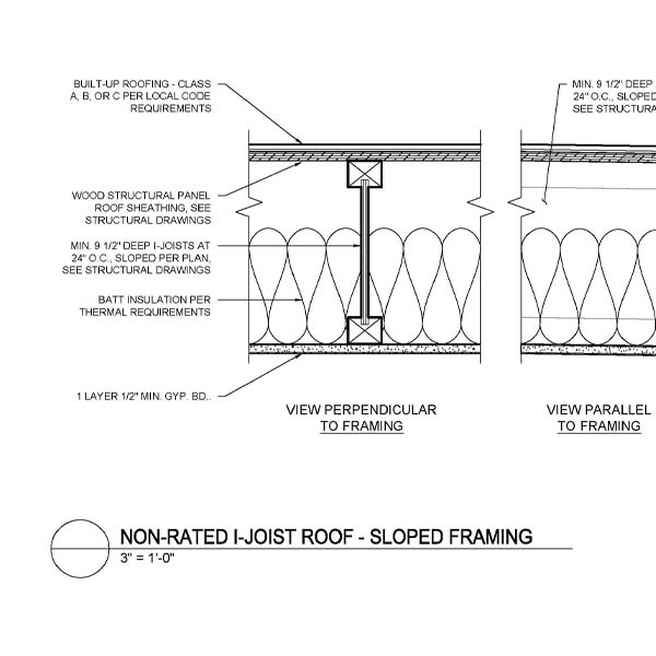 AR03-NonRatedIJoistRoofSlopedFraming