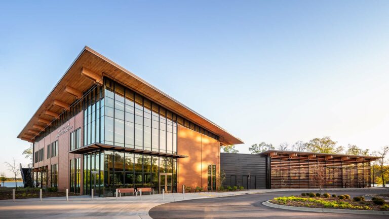Andy Quattlebaum Outdoor Education Center at Clemson University, Cooper Carry, photo Jonathan Hillyer