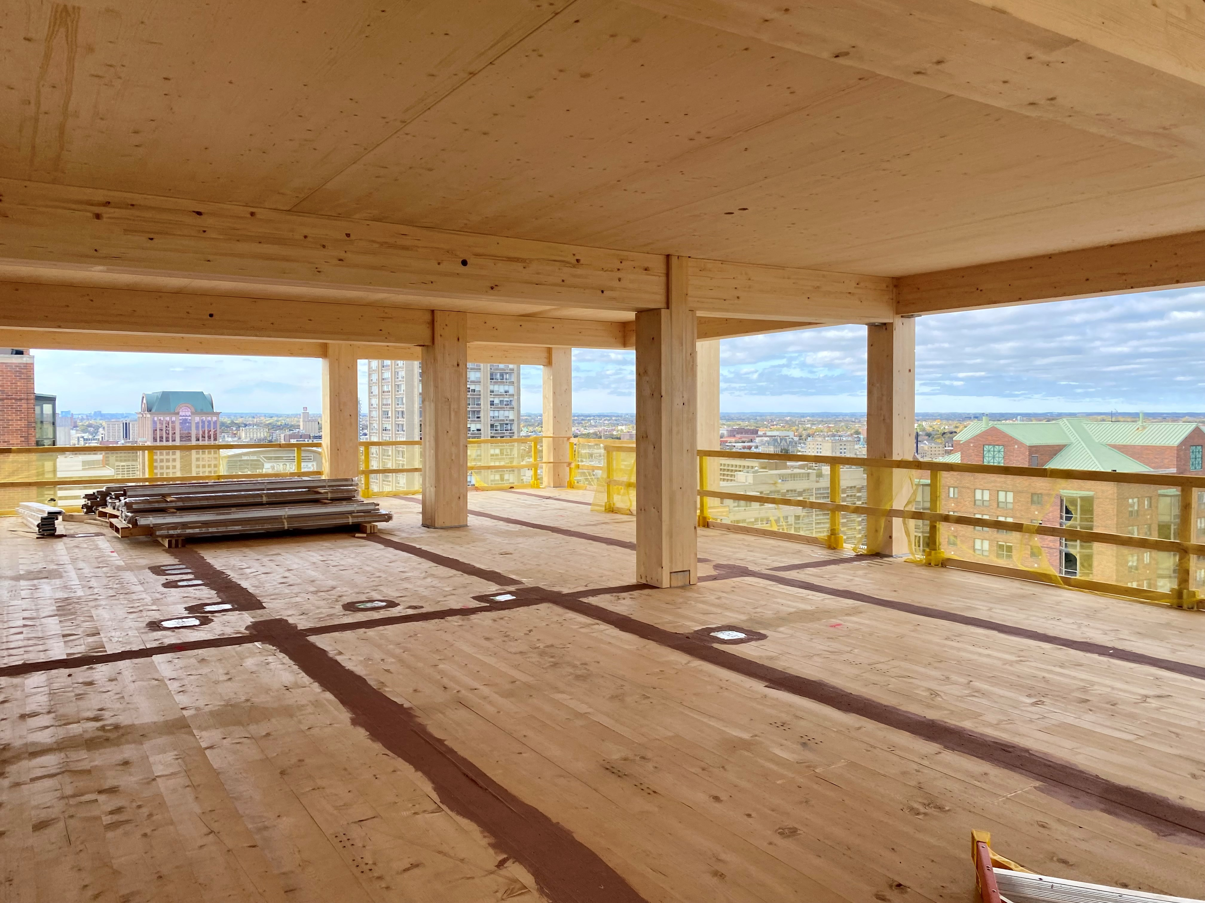 Ascent is the tallest mass timber tower