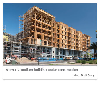 What Is The Code Compliance Path That Allows Podium Style Stacked Buildings Are There Limitations On The Number Of Podium Stories Woodworks