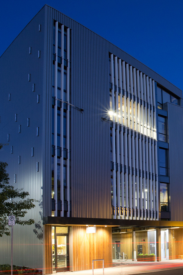 The Radiator night view