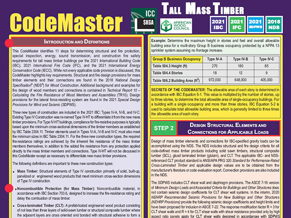 Tall Mass Timber CodeMaster Preview