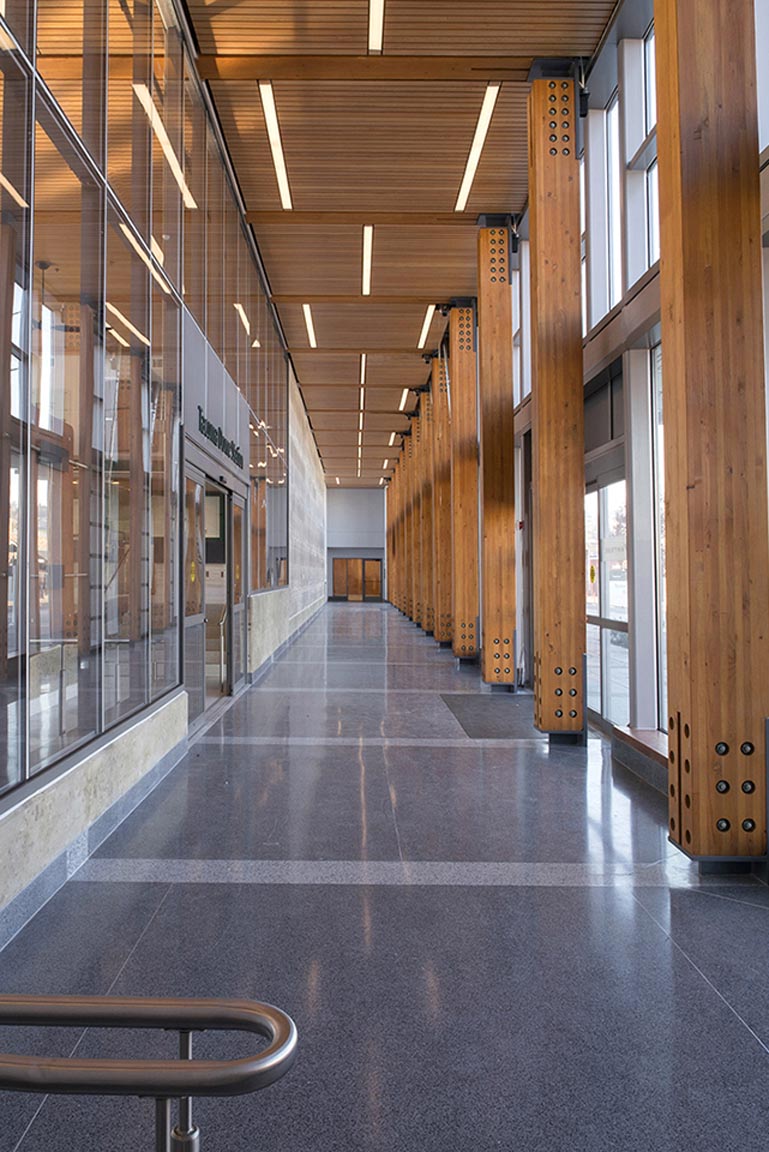 Amtrak Cascades Station at Freighthouse Square interior