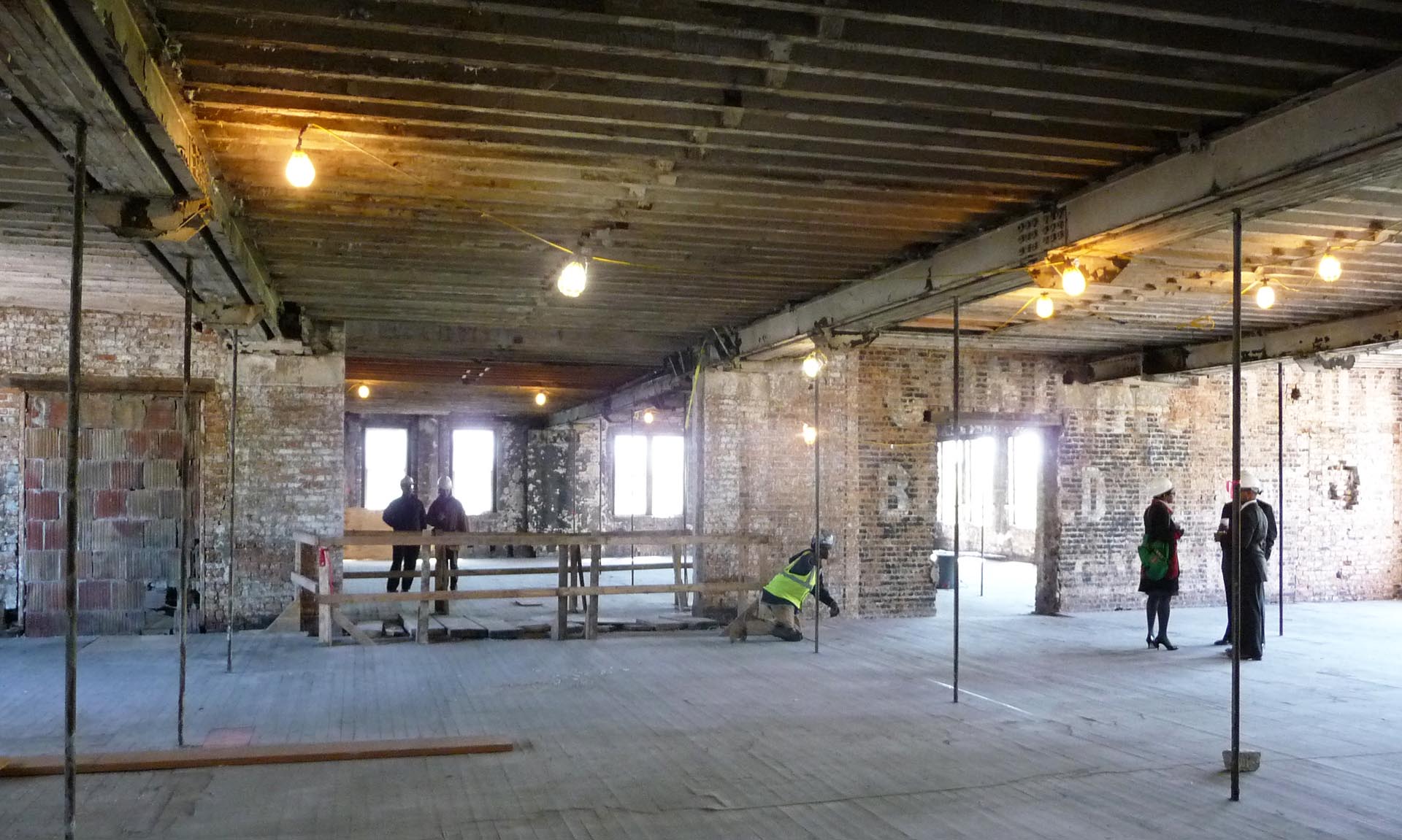 Bronzeville Artist Lofts under construction