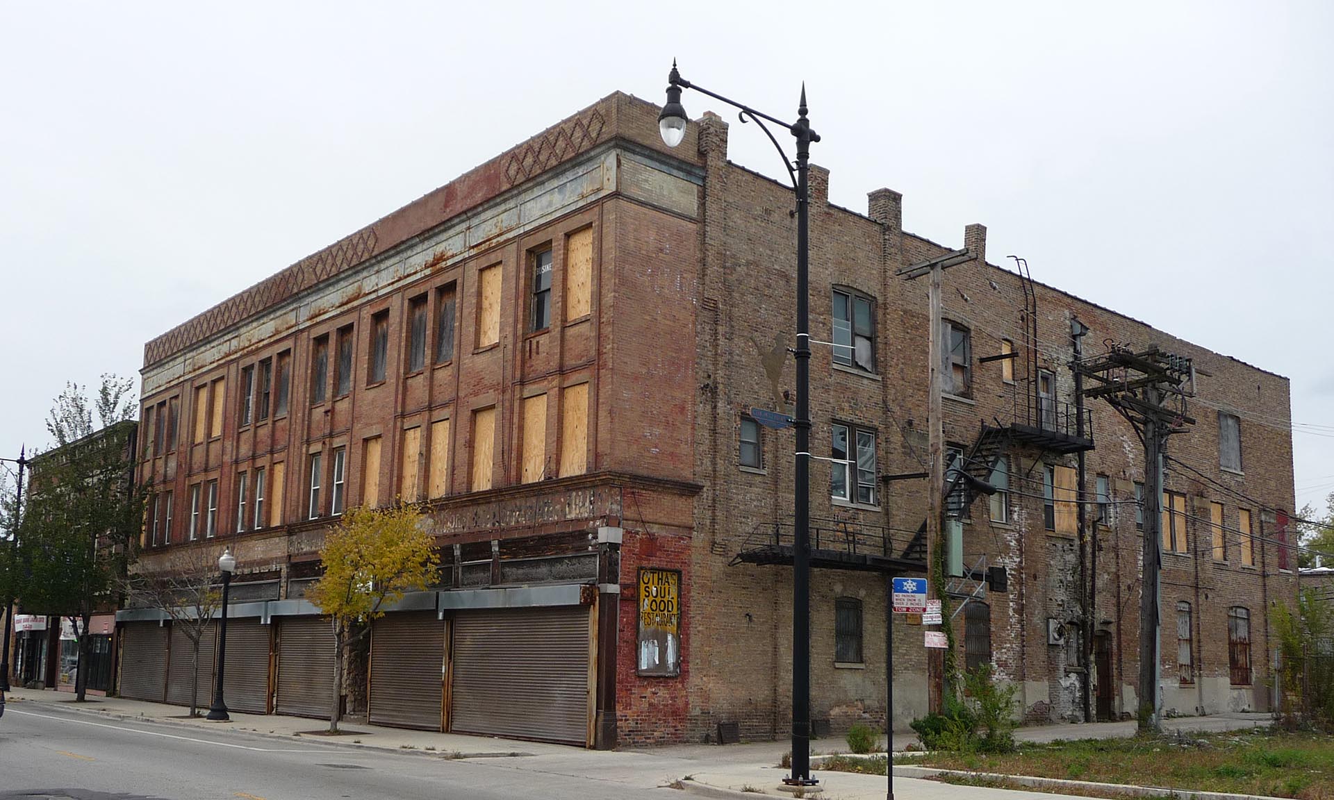 Bronzeville Artist Lofts prior to rehab