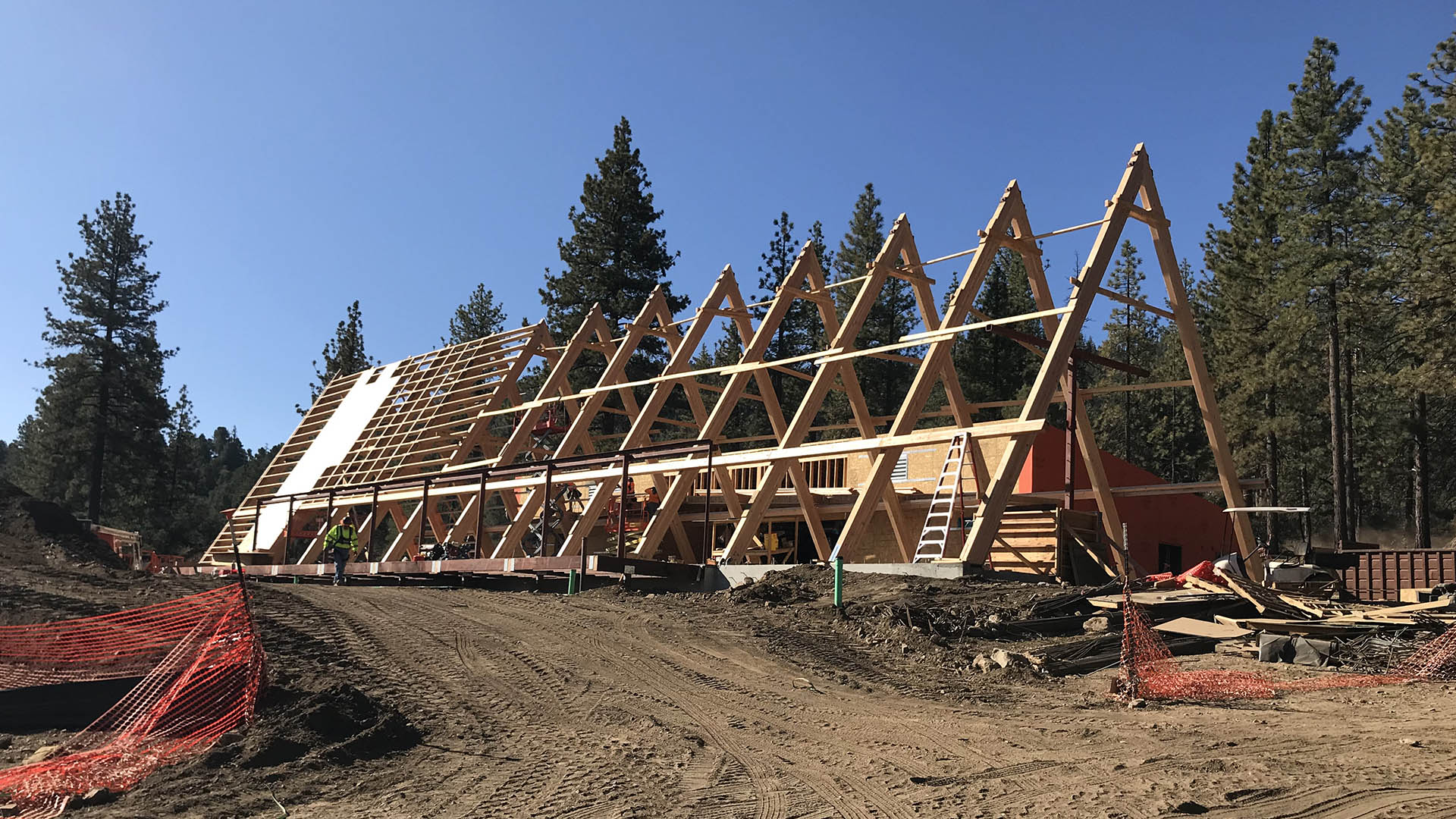 Camp Lakota framing