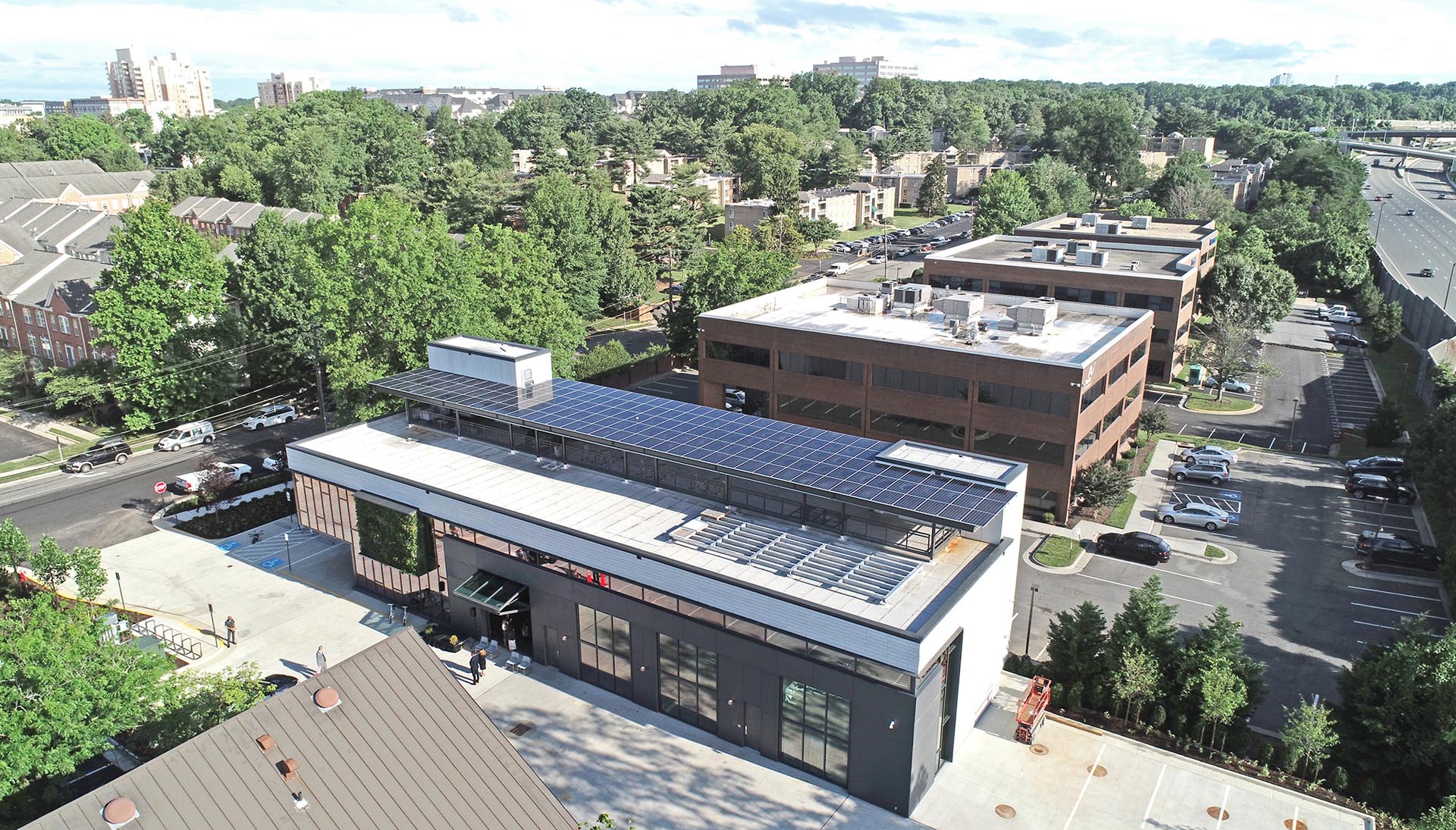 Co|Lab exterior overhead shot