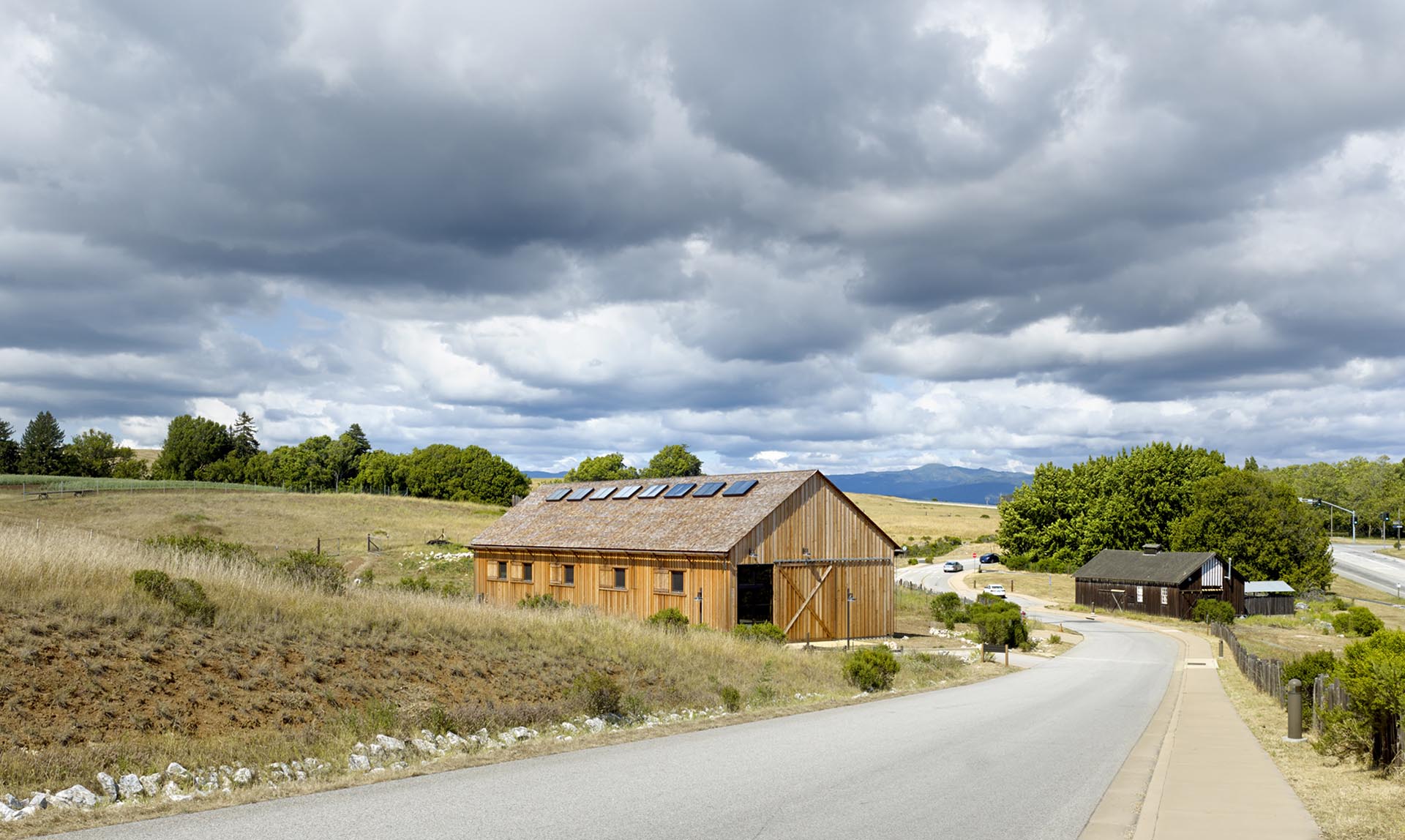 Cowell Ranch Hay Barn exterior landscape