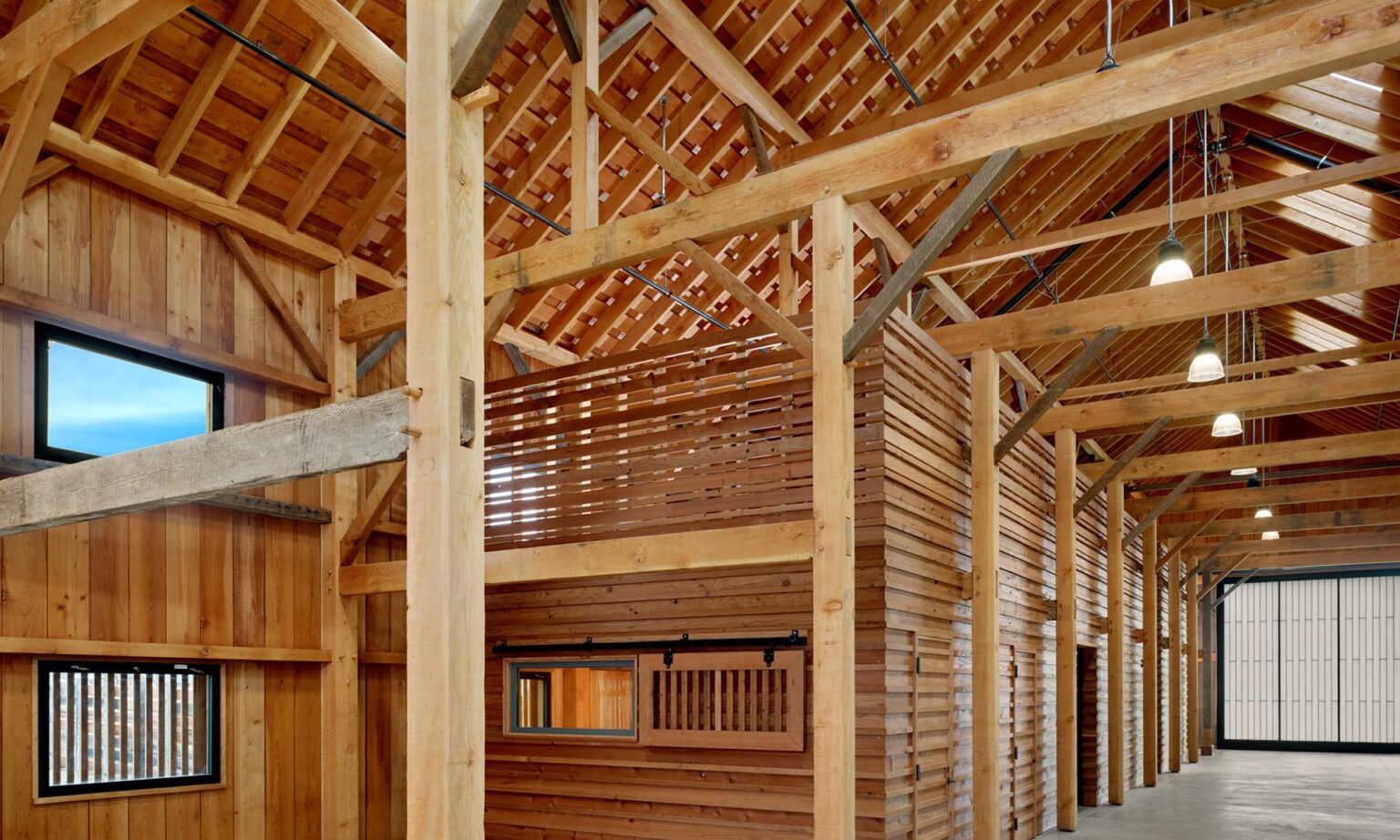 Cowell Ranch Hay Barn WoodWorks Wood Products Council