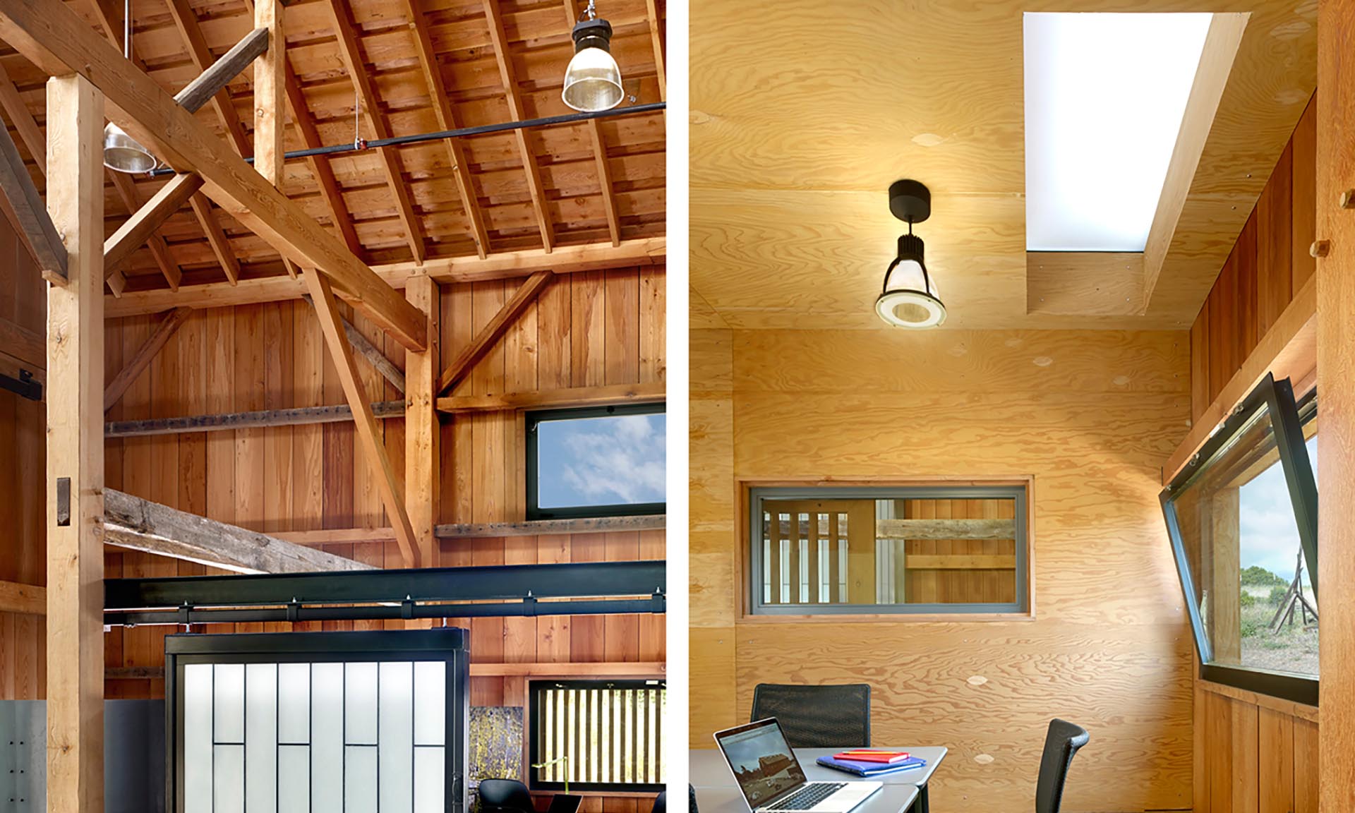 Cowell Ranch Hay Barn interior