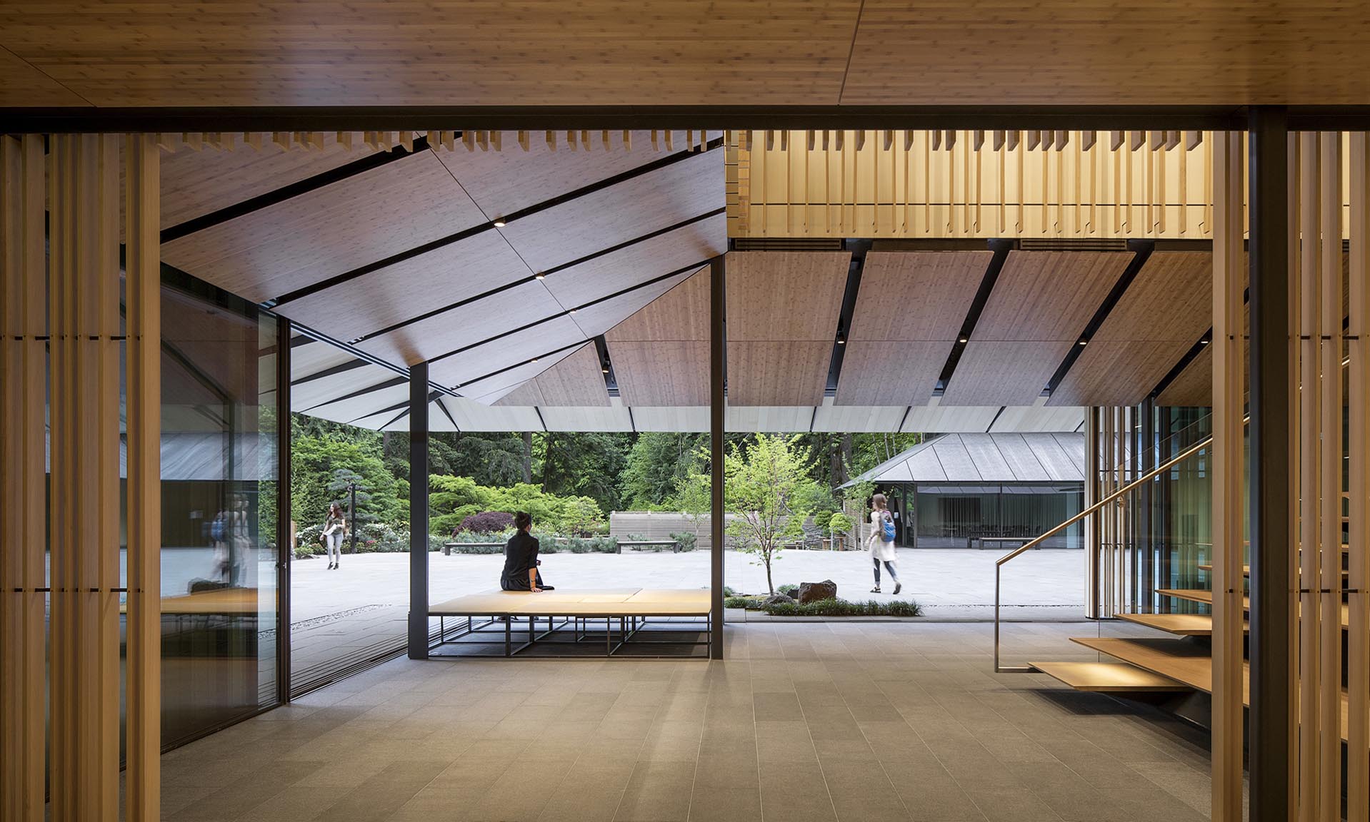 Cultural Crossing at Portland Japanese Garden interior