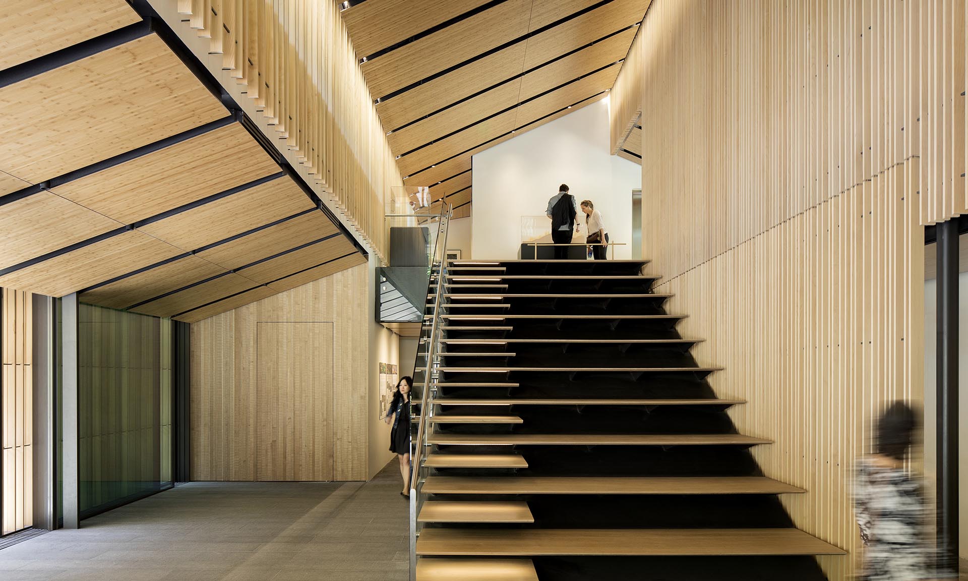 Cultural Crossing at Portland Japanese Garden staircase