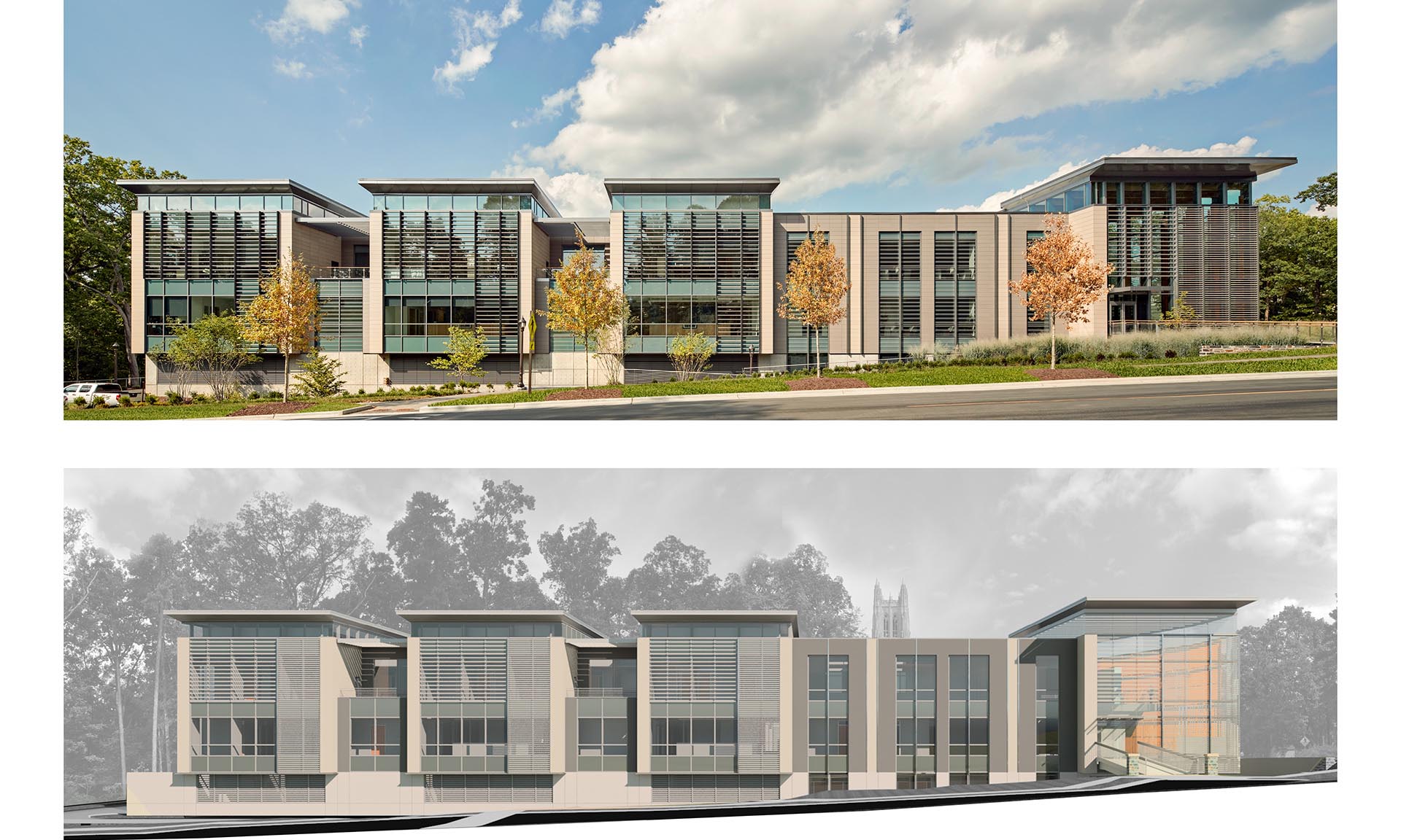 Duke University Student Wellness Center rendering