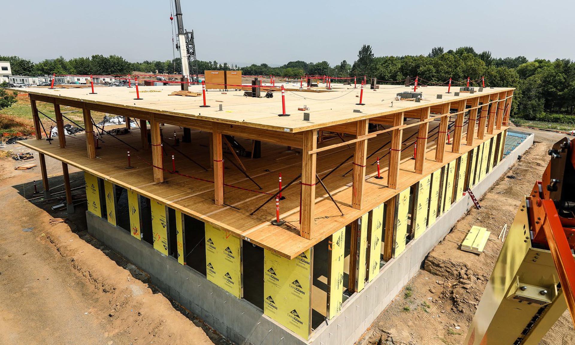 First Tech Federal Credit Union under construction