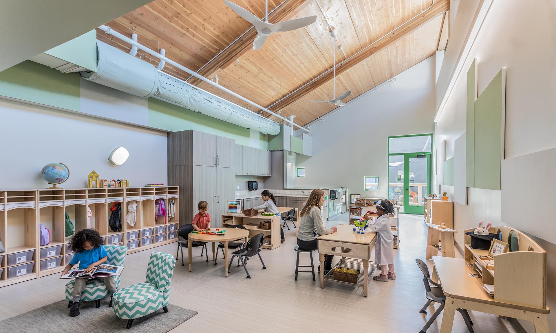 Genentech Child Care Center classroom