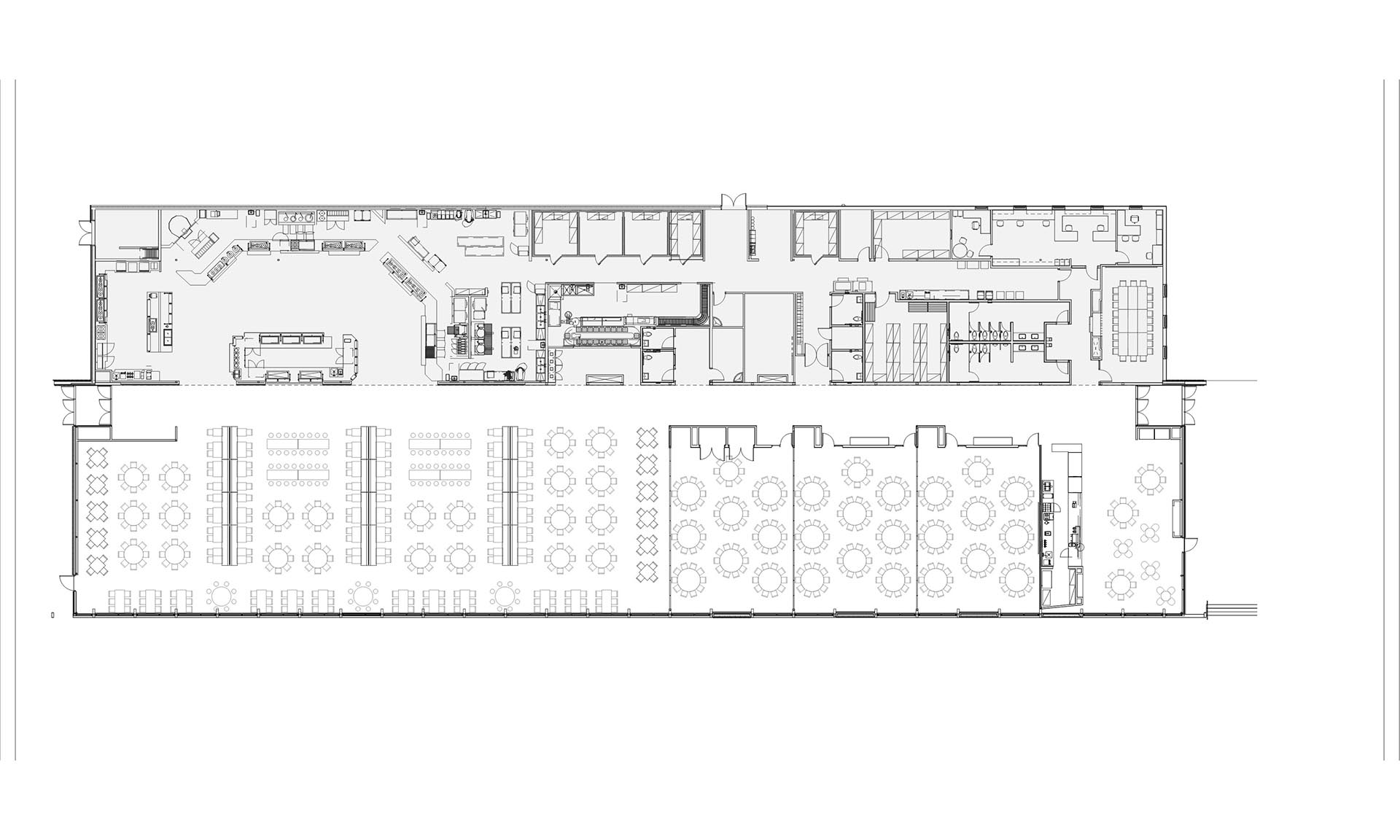 George Fox University Canyon Commons drawing