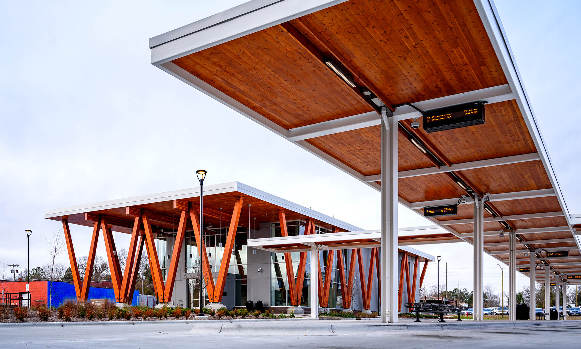 GK Butterfield Transportation Center exterior view