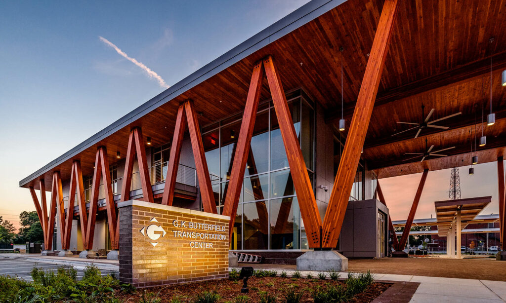 G.K. Butterfield Transportation Center WoodWorks Wood Products Council