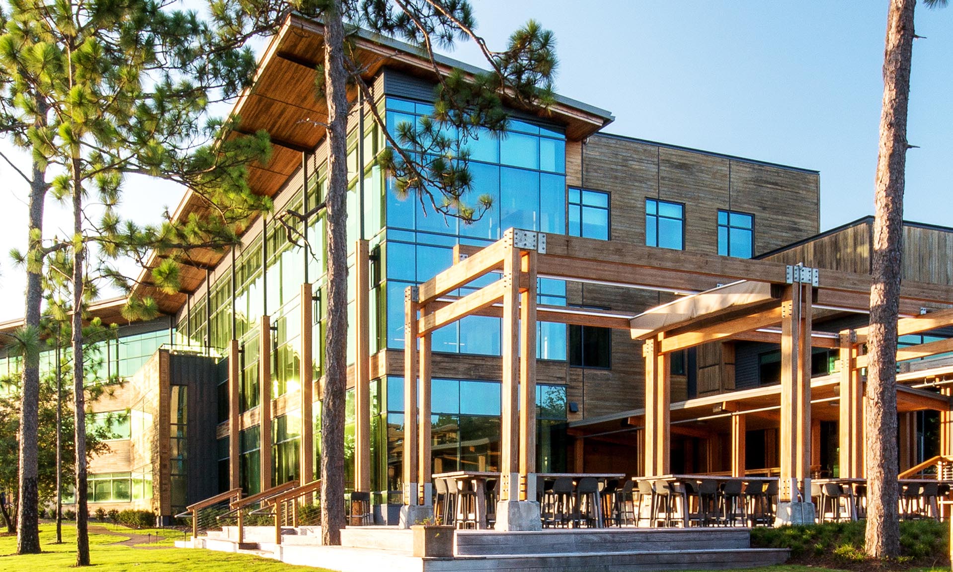 The Grove at Live Oak Bank exterior