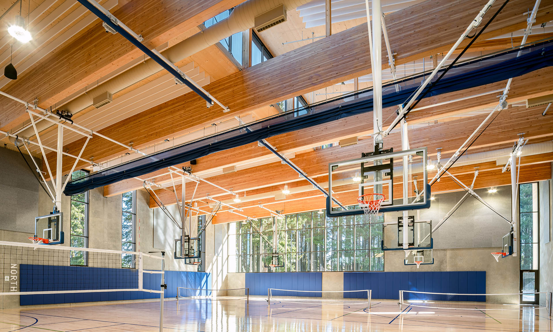 Hidden Creek Community Center gymnasium