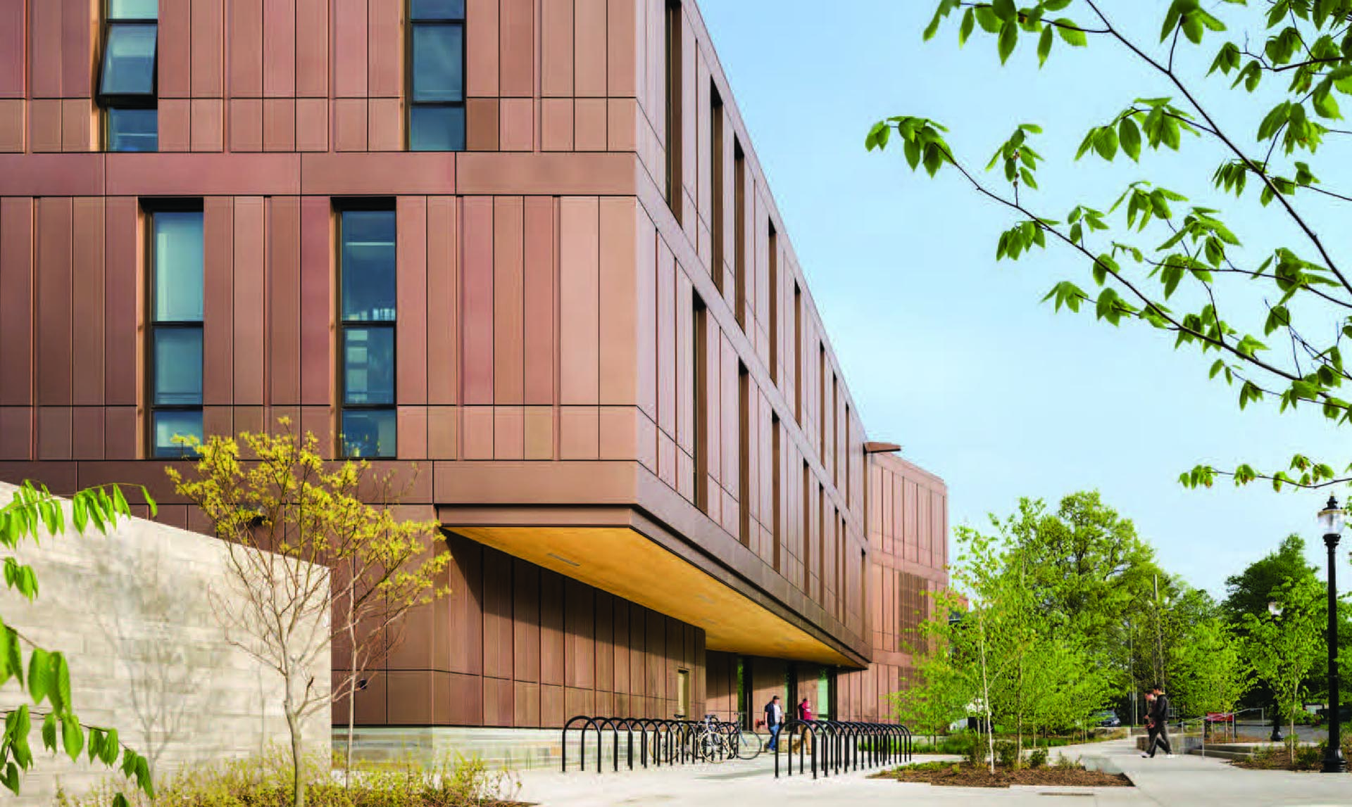 John W. Olver Design Building at UMass Amherst exterior