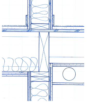 Diagram of fire partition