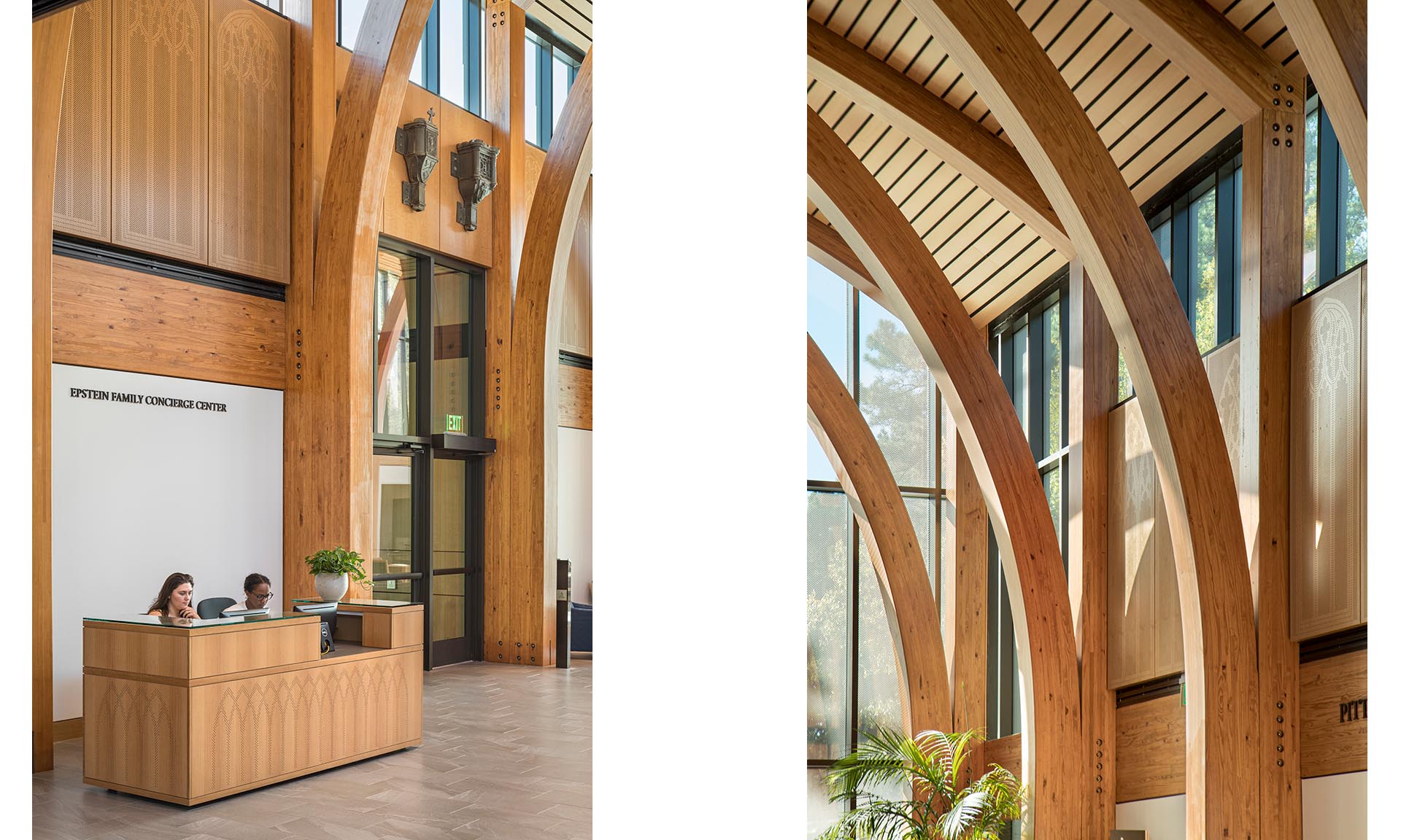 Karsh Alumni and Visitors Center, Duke University interior