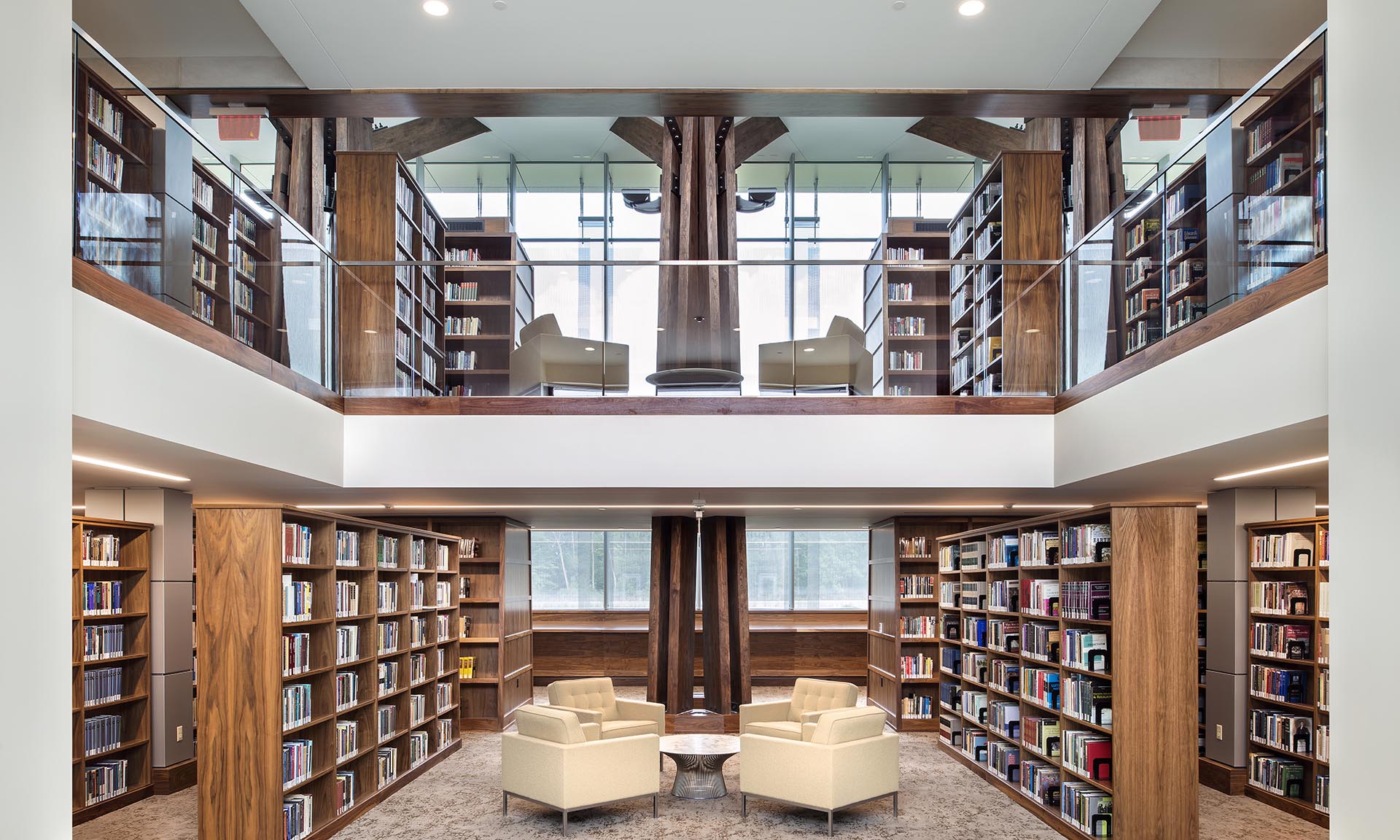 Liberty Fund Corporate Headquarters library