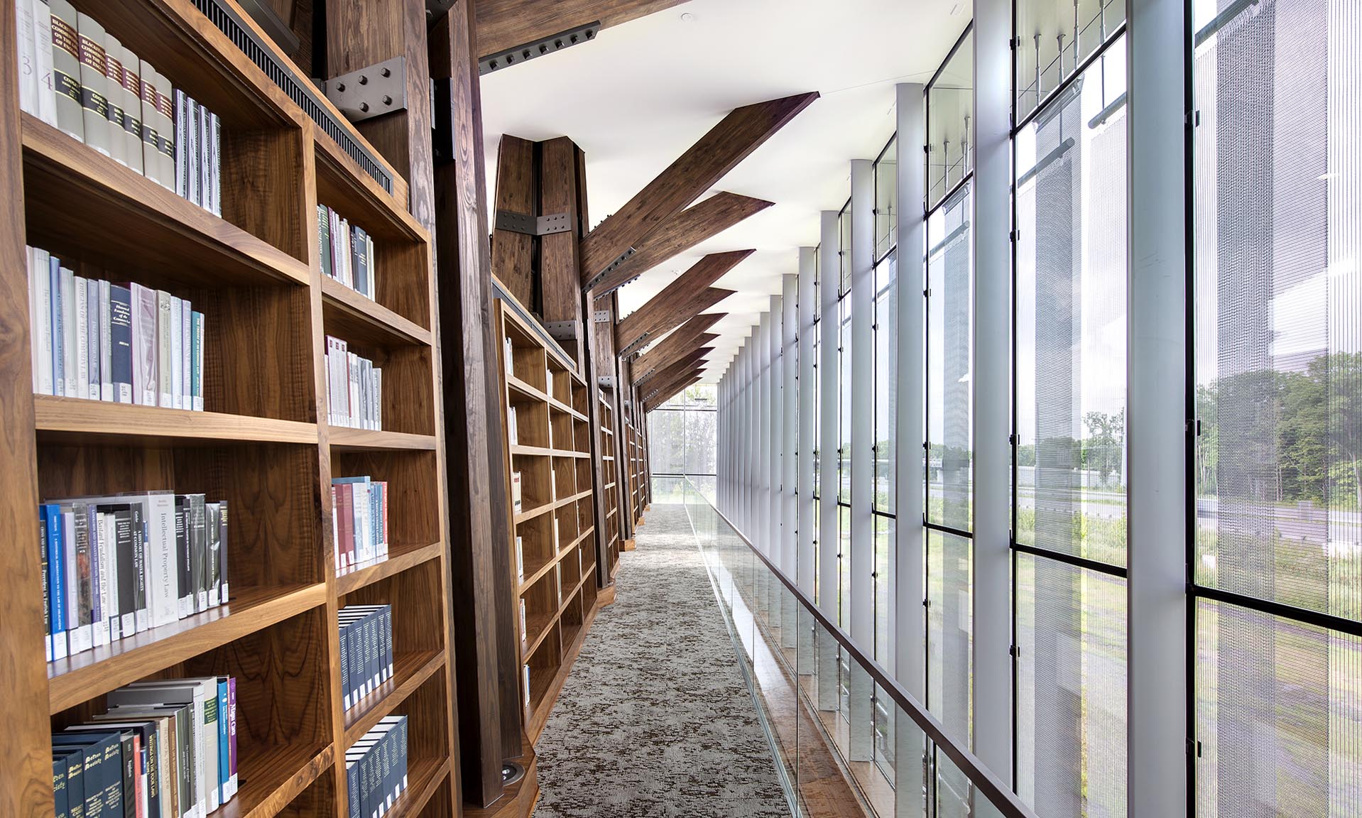 Liberty Fund Corporate Headquarters library