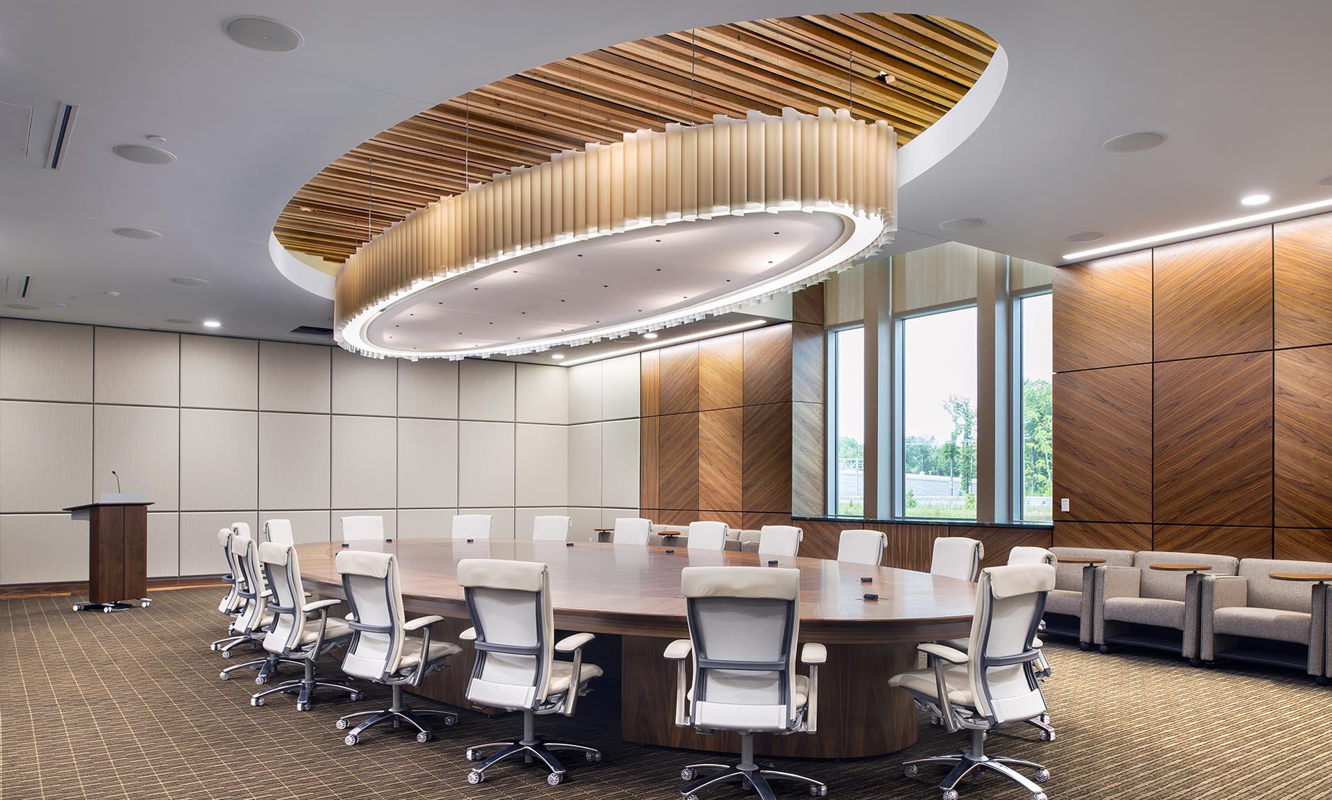 Liberty Fund Corporate Headquarters conference room