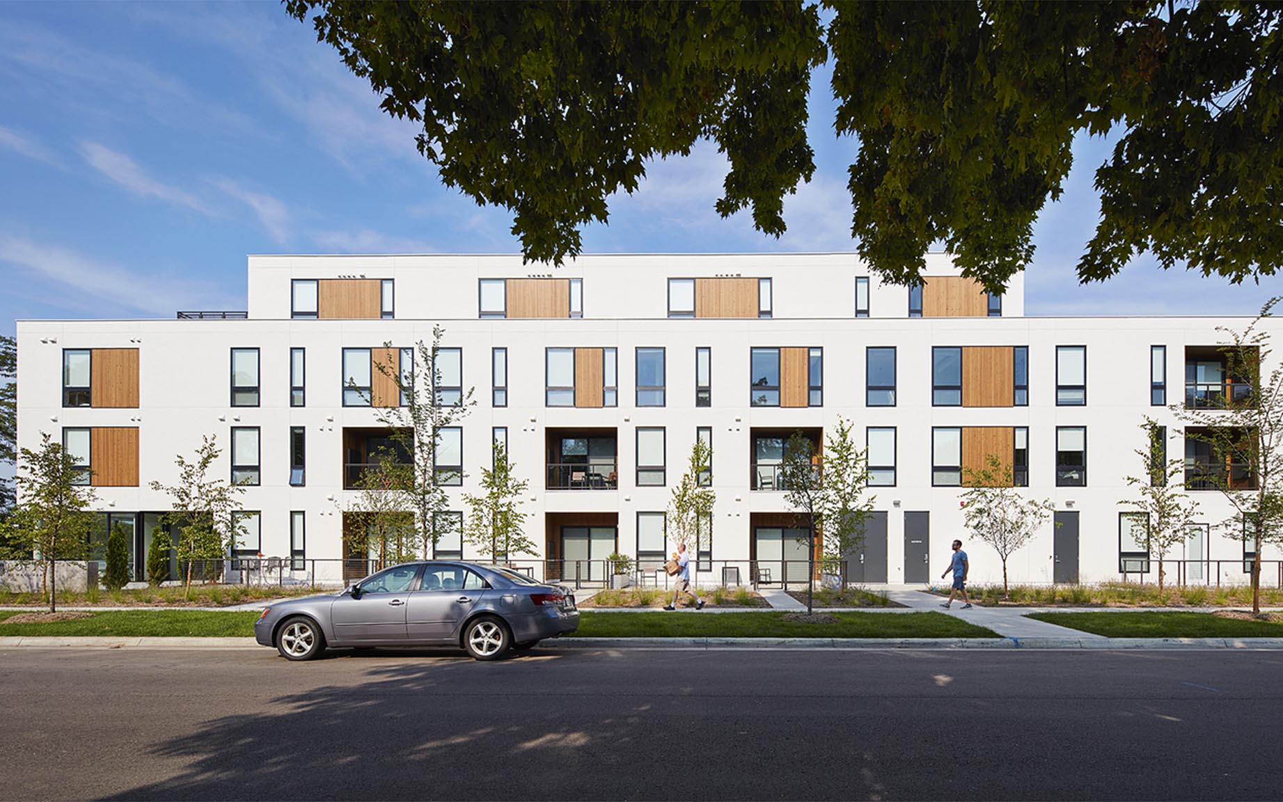 Lofts at Mayo Park front of exterior