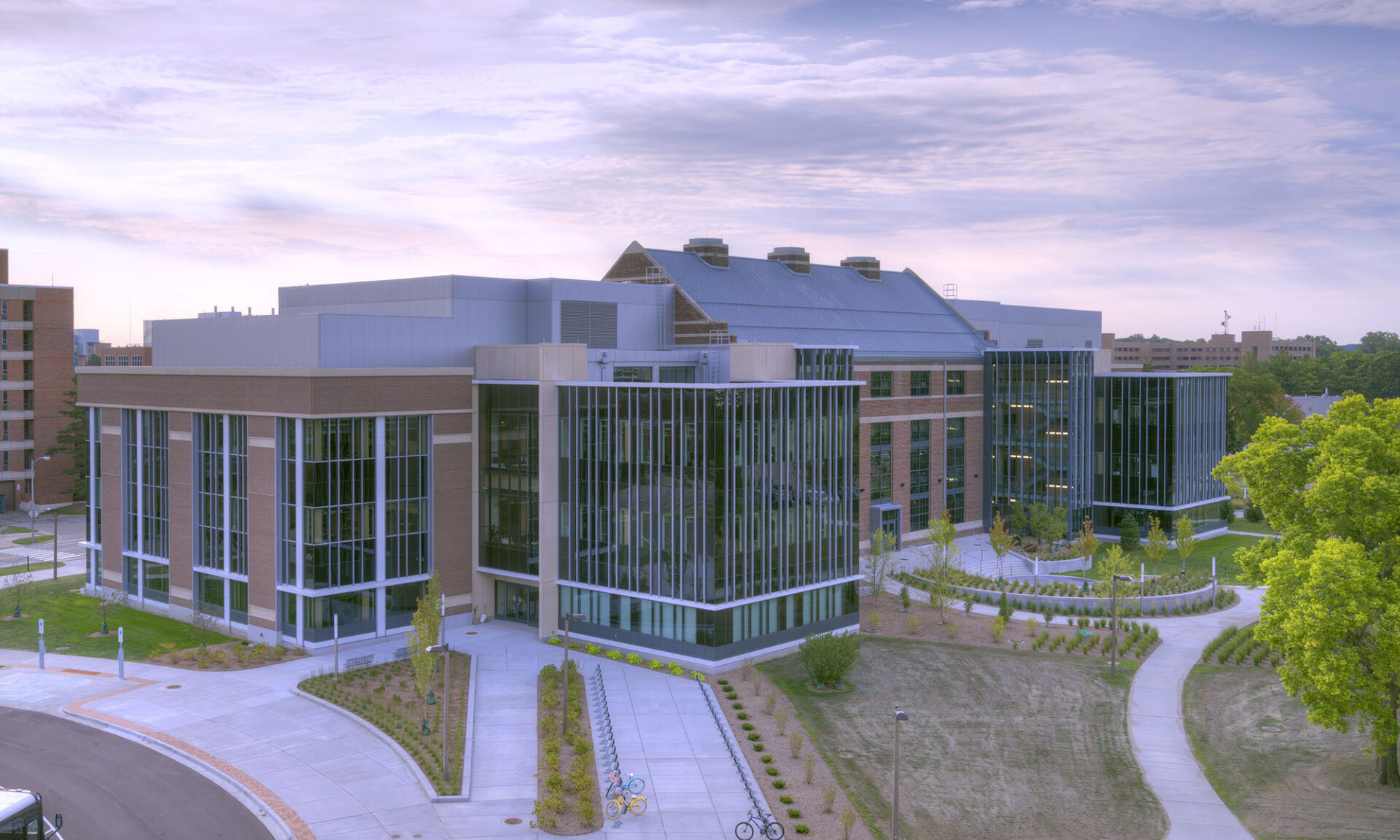 MSU STEM Teaching and Learning Facility exterior