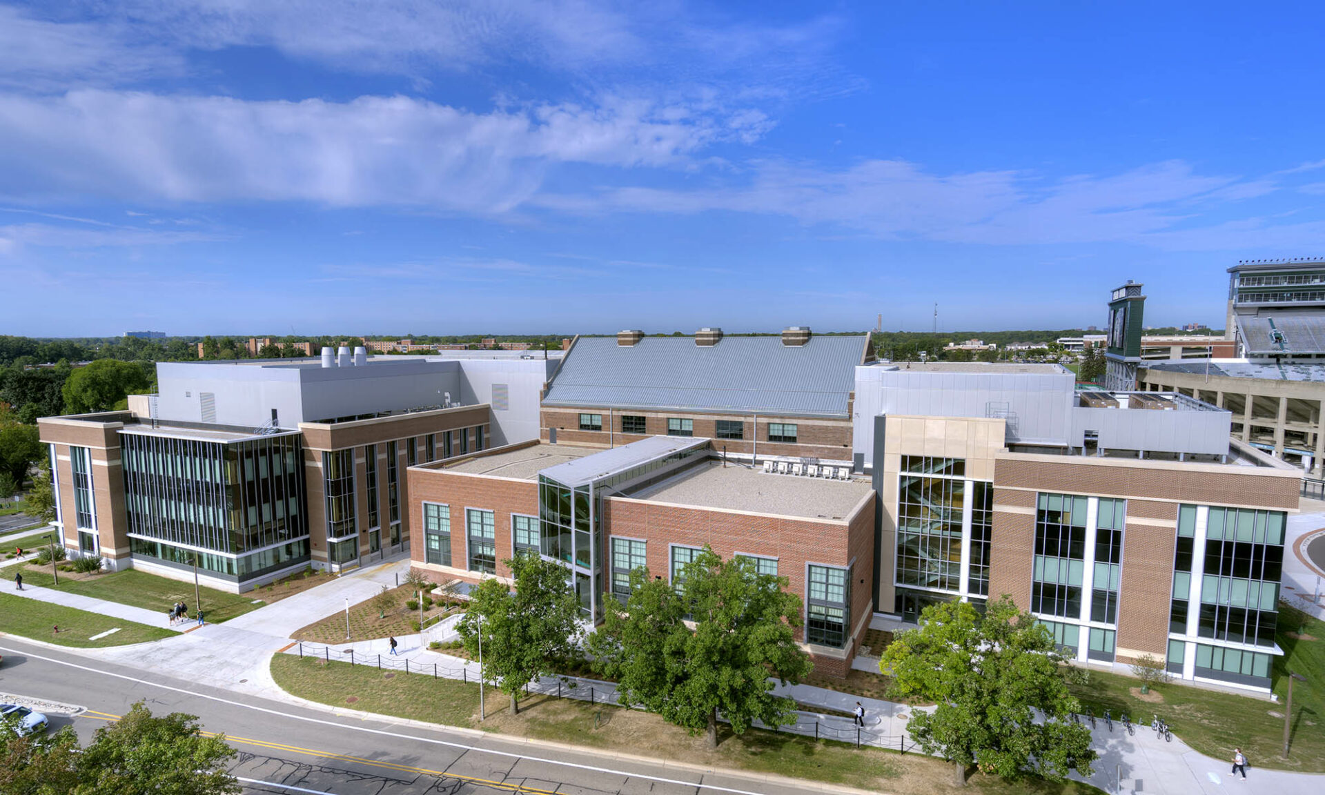 MSU STEM Teaching and Learning Facility exterior