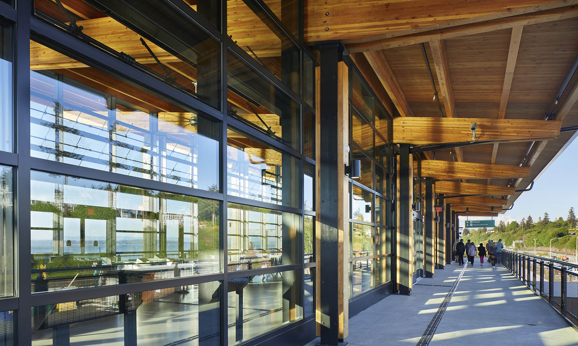 Mukilteo Multimodal Ferry Terminal deck