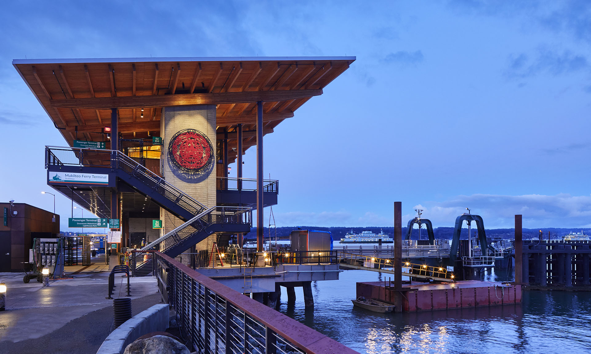 Mukilteo Multimodal Ferry Terminal exterior