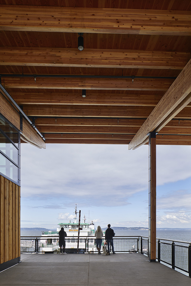 Mukilteo Multimodal Ferry Terminal deck