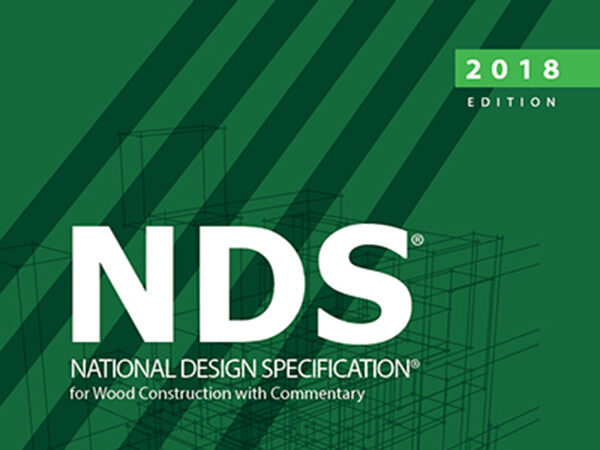 Cover of National Design Specification for Wood Construction