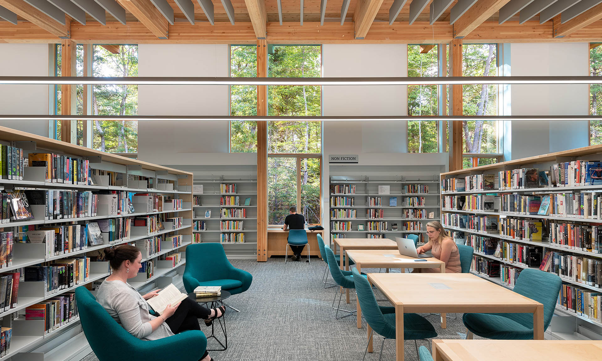 Norwell Public Library interior