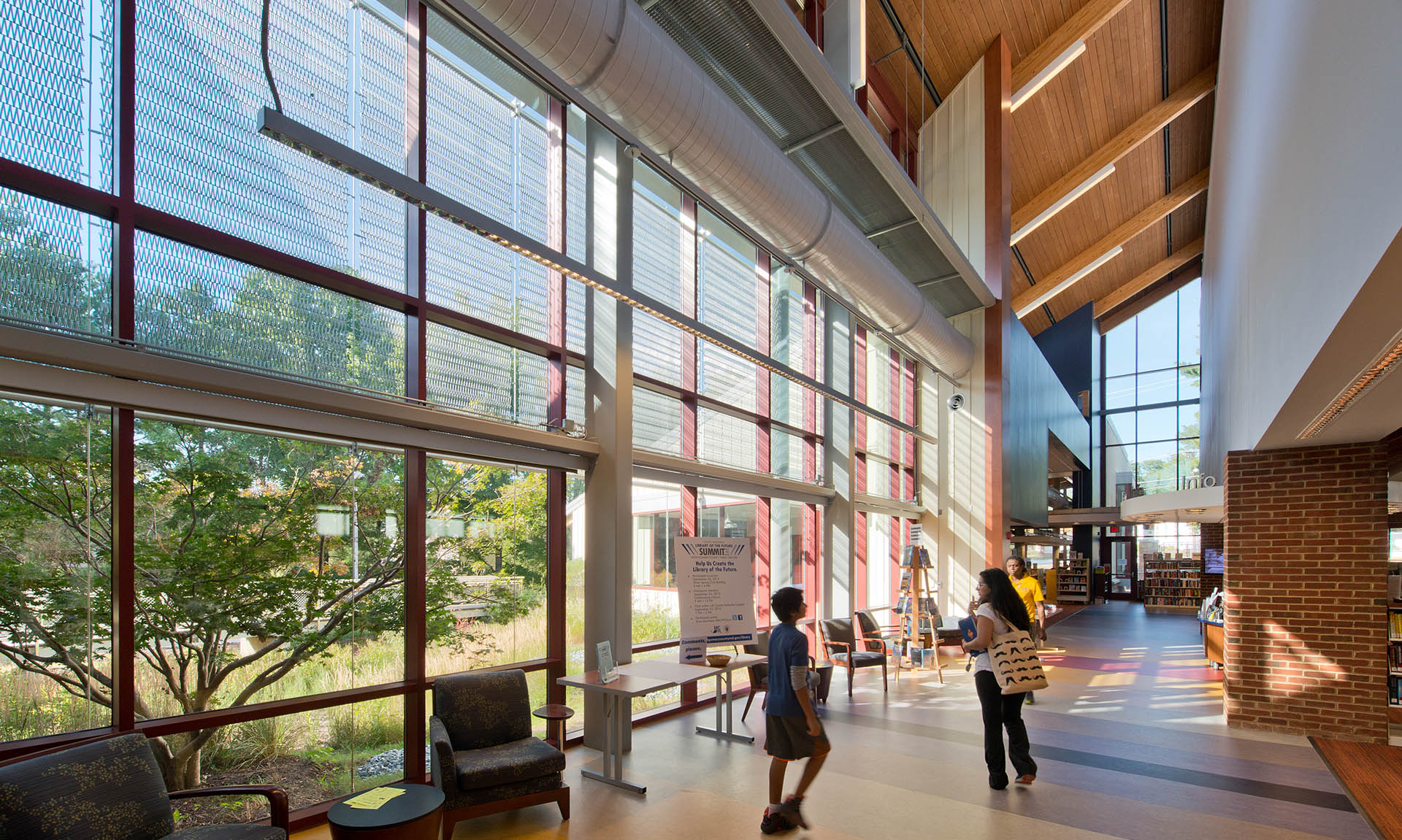 Olney Branch, Montgomery County Public Libraries interior