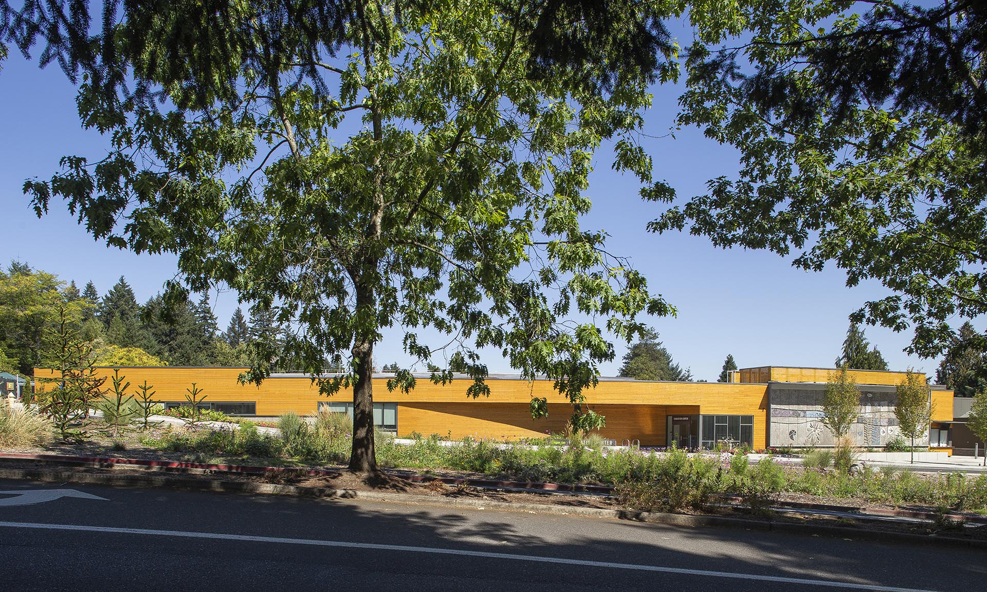 Oregon Zoo Education Center landscape view